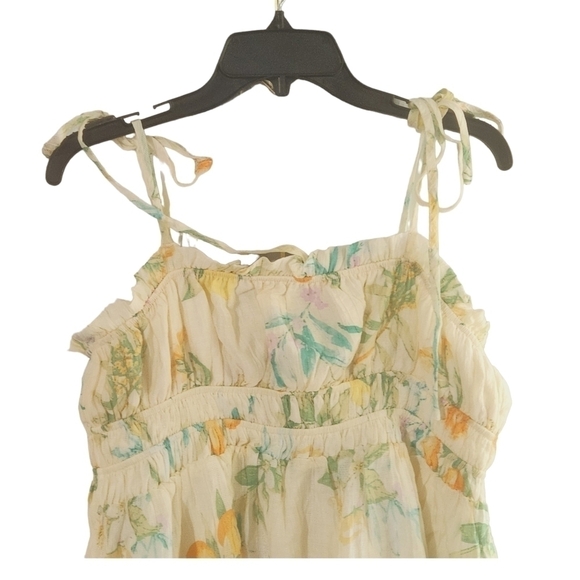 Forever 21 Floral Print Tie-Strap Mini Dress Size VARIOUS - Picture 3 of 10